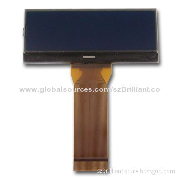 122 x 32 Dot-matrix COG Graphic LCD Display Module, STN Blue LCD Module, SPI-4 Interface, ST7565R